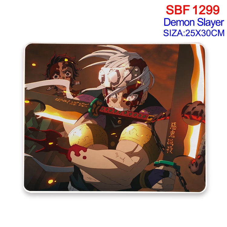 Demon Slayer Kimets Animation peripheral locking mouse pad 25X30CM  SBF-1299-2