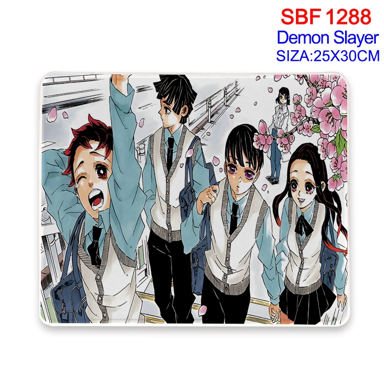 Demon Slayer Kimets Animation peripheral locking mouse pad 25X30CM SBF-1288-2