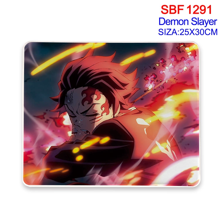Demon Slayer Kimets Animation peripheral locking mouse pad 25X30CM SBF-1291-2