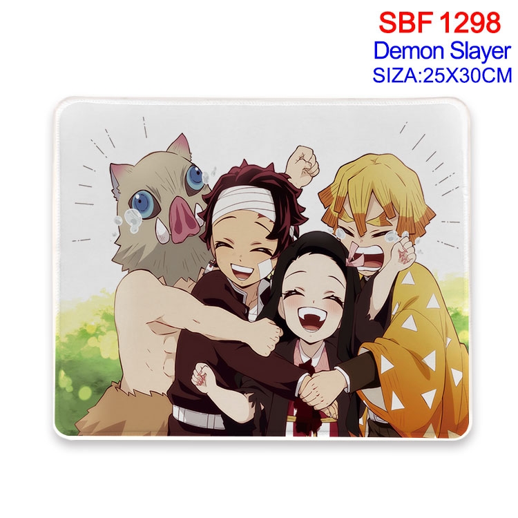 Demon Slayer Kimets Animation peripheral locking mouse pad 25X30CM  SBF-1298-2