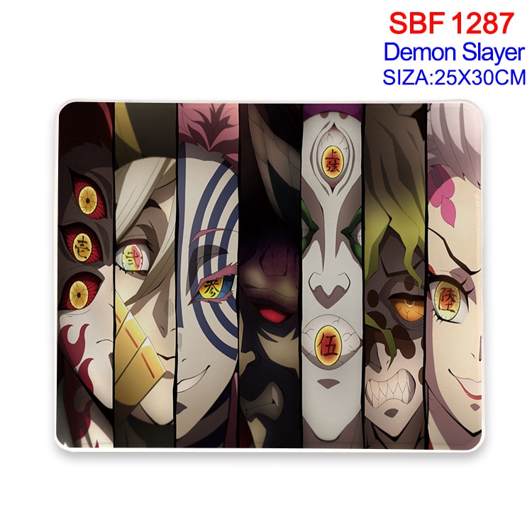 Demon Slayer Kimets Animation peripheral locking mouse pad 25X30CM SBF-1287-2