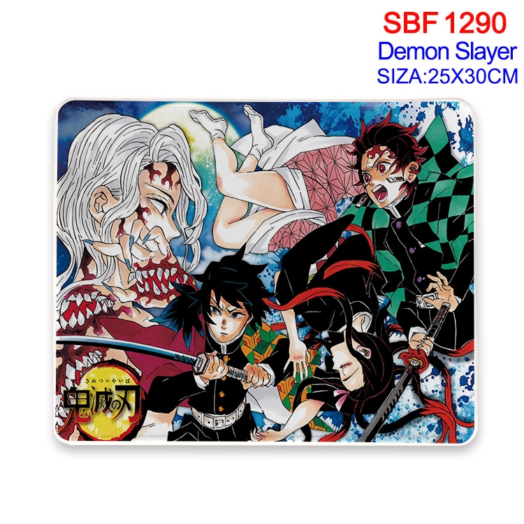 Demon Slayer Kimets Animation peripheral locking mouse pad 25X30CM SBF-1290-2