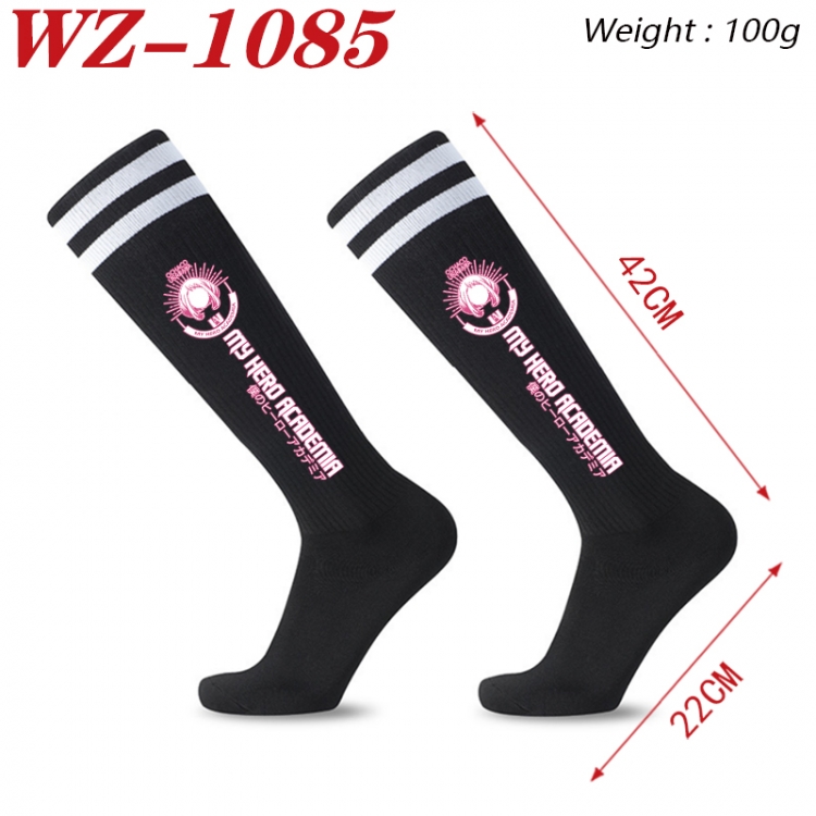 My Hero Academia Embroidered sports football socks Knitted wool socks 42x22cm  WZ-1085