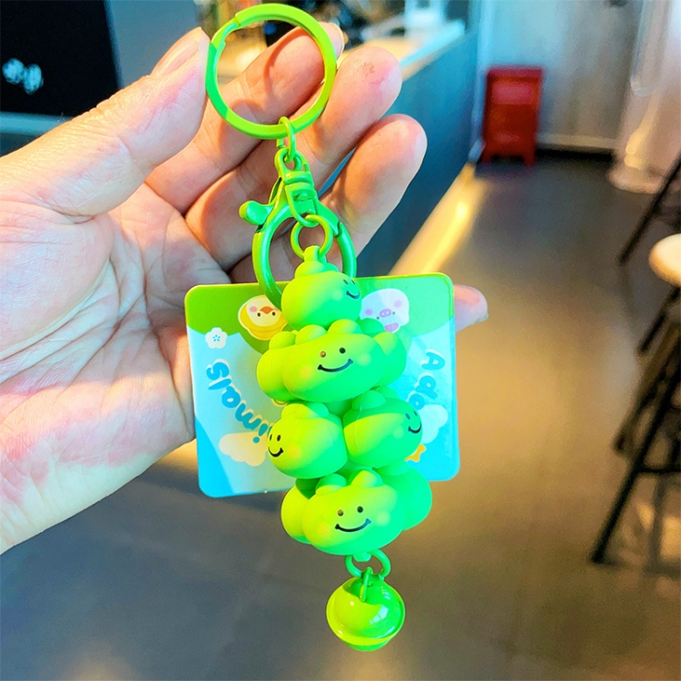 Frogs Anime Surrounding 3D Car Keychain Bag Hanging Accessories price for 5 pcs