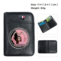 BLACKPINK Anime PU Half Fold W...