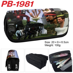 sskibidi toilet PU leather can...