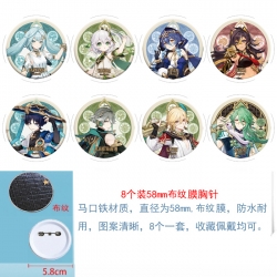 Genshin Impact  Anime Round cl...