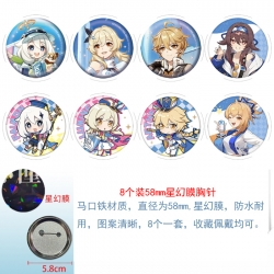 Genshin Impact Anime round Ast...