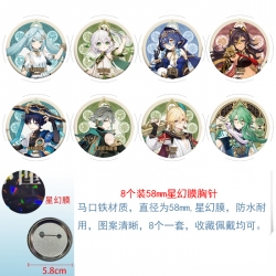 Genshin Impact Anime round Ast...