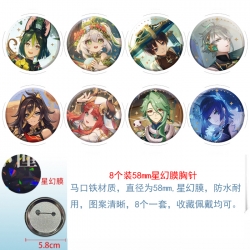 Genshin Impact Anime round Ast...