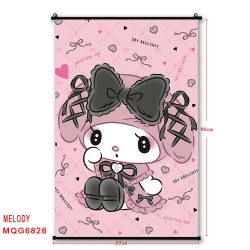 melody Anime black Plastic rod...