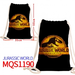 Jurassic World Canvas drawstri...