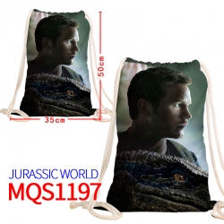 Jurassic World Canvas drawstri...