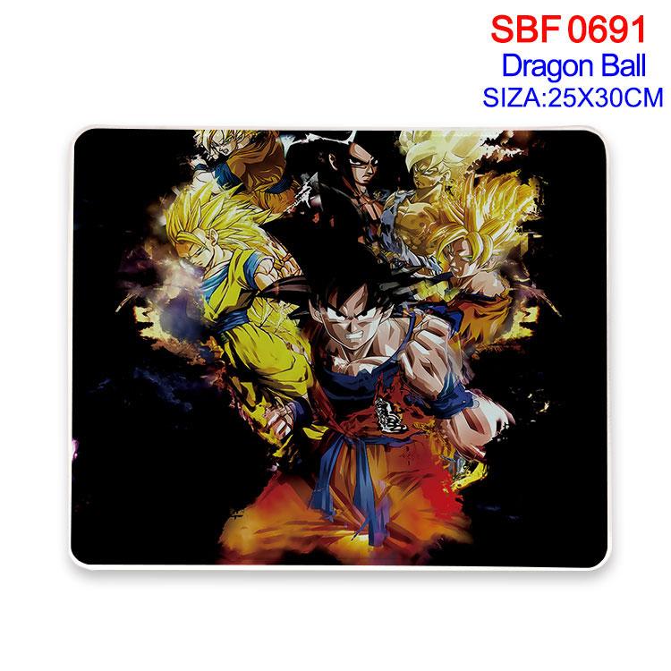 DRAGON BALL Anime peripheral edge lock mouse pad 25X30cm SBF-691