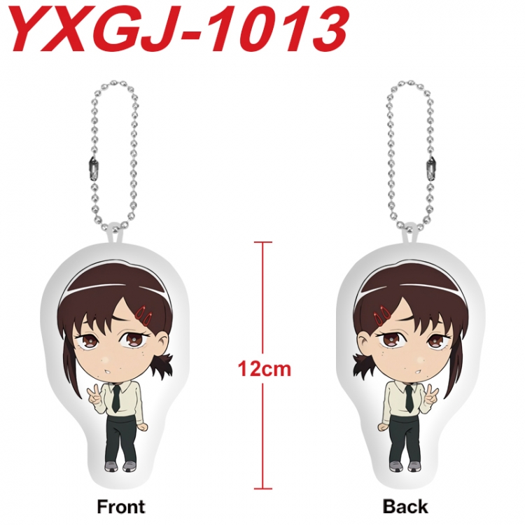 Chainsaw man Anime Alien Plush Doll Pendant Keychain Pendant Toy 12cm price for 5 pcs YXGJ-1013