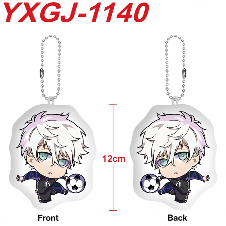 BLUE LOCK Anime Alien Plush Doll Pendant Keychain Pendant Toy 12cm price for 5 pcs YXGJ-1140