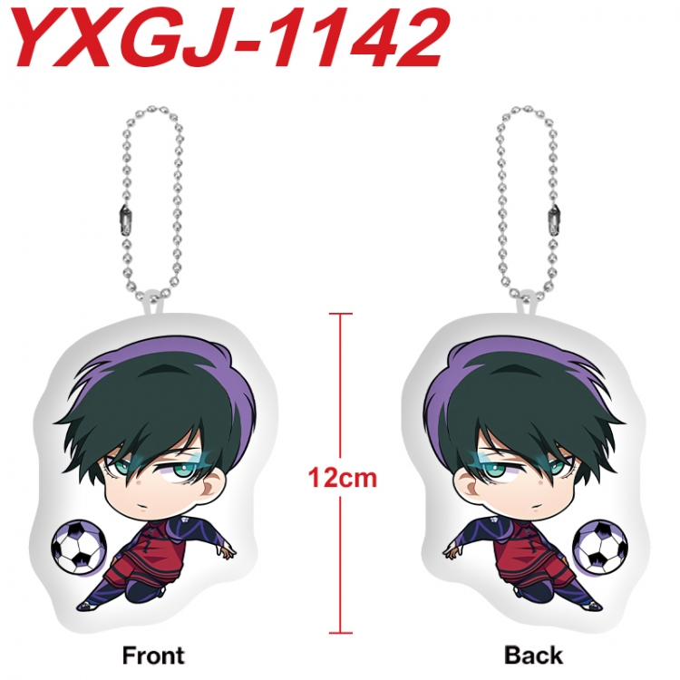 BLUE LOCK Anime Alien Plush Doll Pendant Keychain Pendant Toy 12cm price for 5 pcs YXGJ-1142