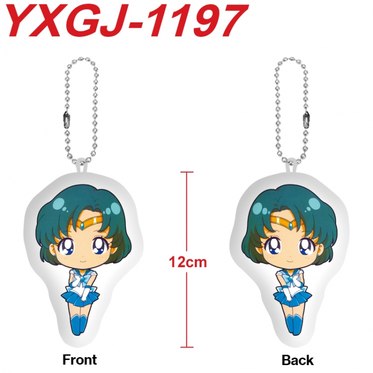sailormoon Anime Alien Plush Doll Pendant Keychain Pendant Toy 12cm price for 5 pcs  YXGJ-1197