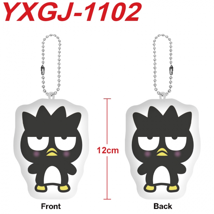 Sanrio Anime Alien Plush Doll Pendant Keychain Pendant Toy 12cm price for 5 pcs