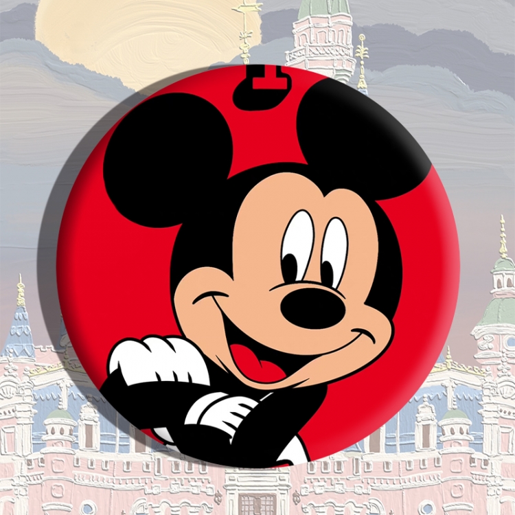 Disney Anime tinplate brooch badge price for 5 pcs