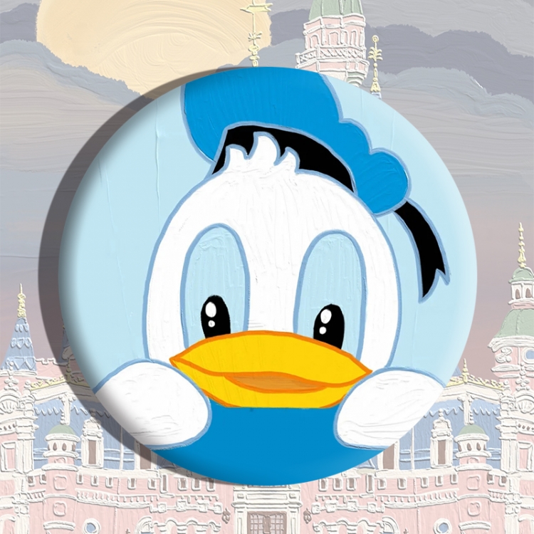 Disney Anime tinplate brooch badge price for 5 pcs