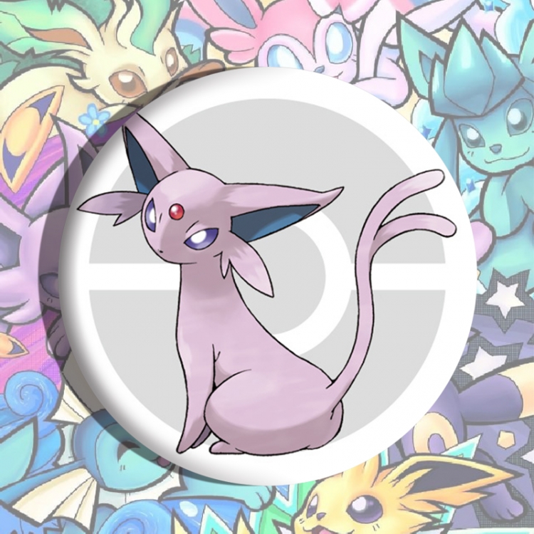 Pokemon Anime tinplate brooch badge price for 5 pcs