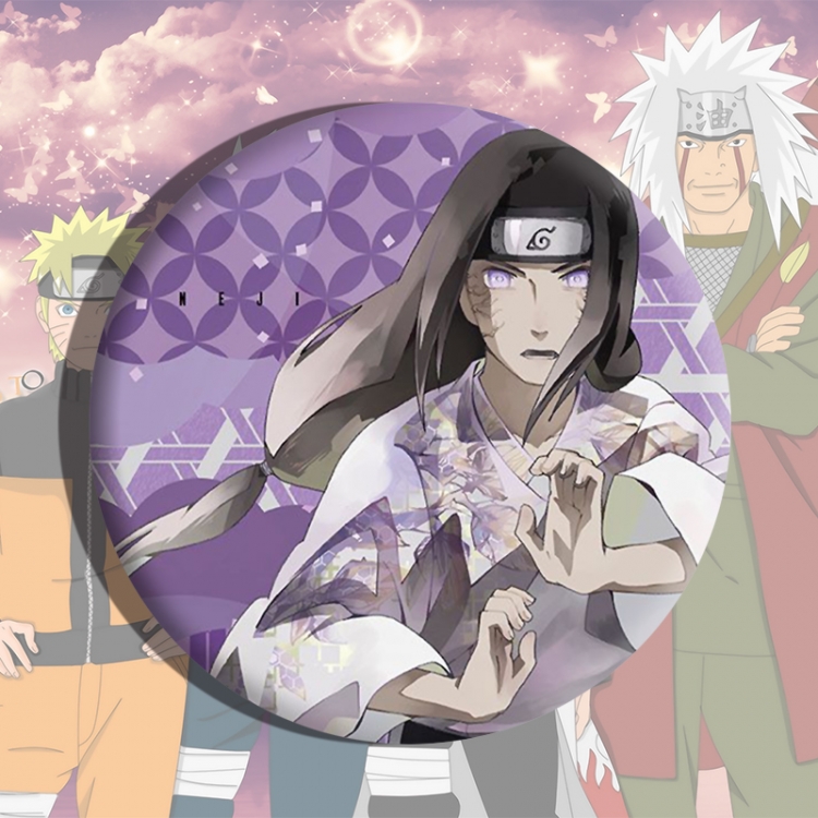 Naruto Anime tinplate brooch badge price for 5 pcs