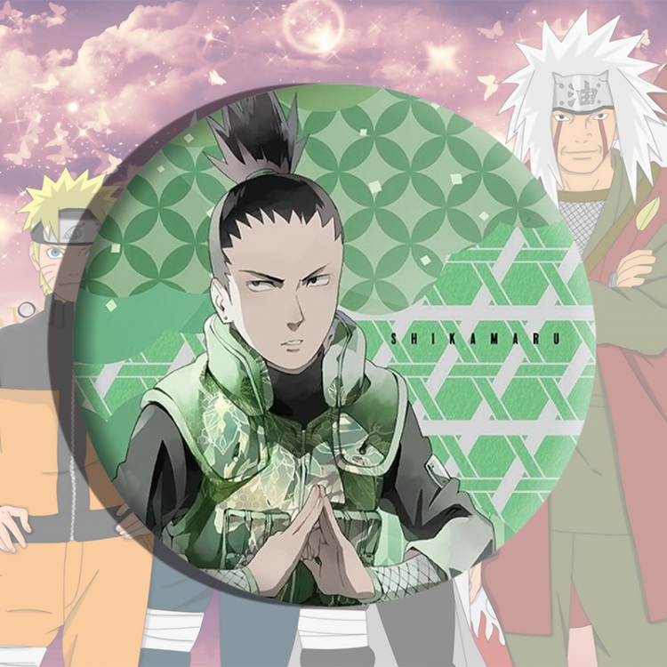 Naruto Anime tinplate brooch badge price for 5 pcs