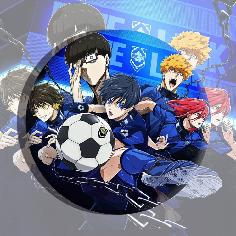 BLUE LOCK Anime tinplate brooch badge price for 5 pcs