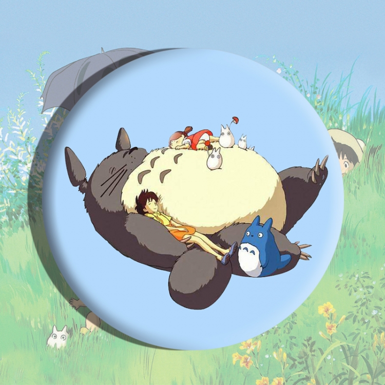 TOTORO Anime tinplate brooch badge price for 5 pcs