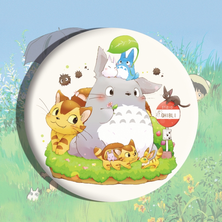 TOTORO Anime tinplate brooch badge price for 5 pcs