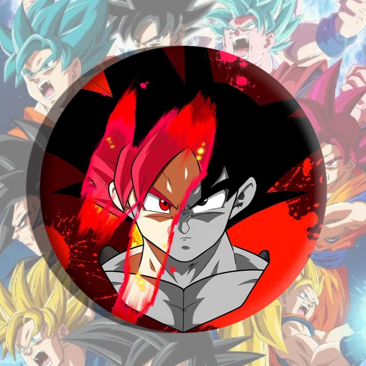 DRAGON BALL Anime tinplate brooch badge price for 5 pcs