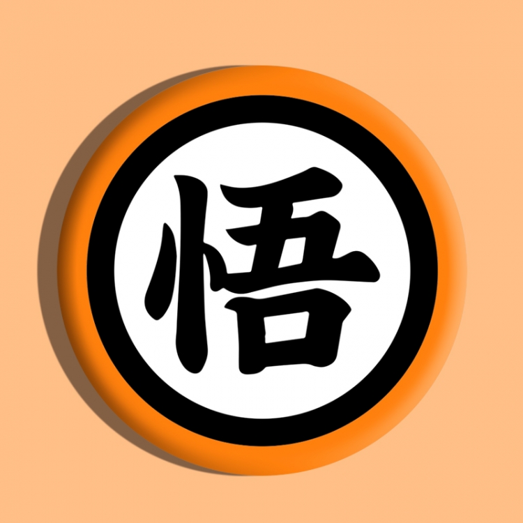 DRAGON BALL Anime tinplate brooch badge price for 5 pcs