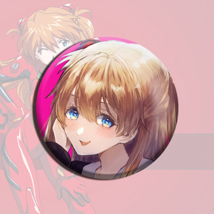 EVA Anime tinplate brooch badge price for 5 pcs