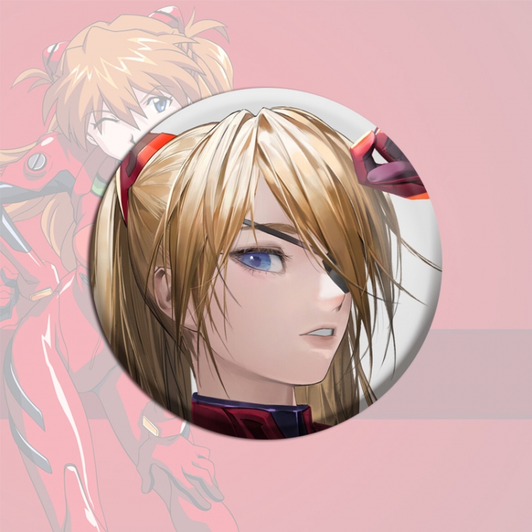 EVA Anime tinplate brooch badge price for 5 pcs