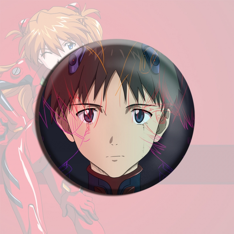 EVA Anime tinplate brooch badge price for 5 pcs