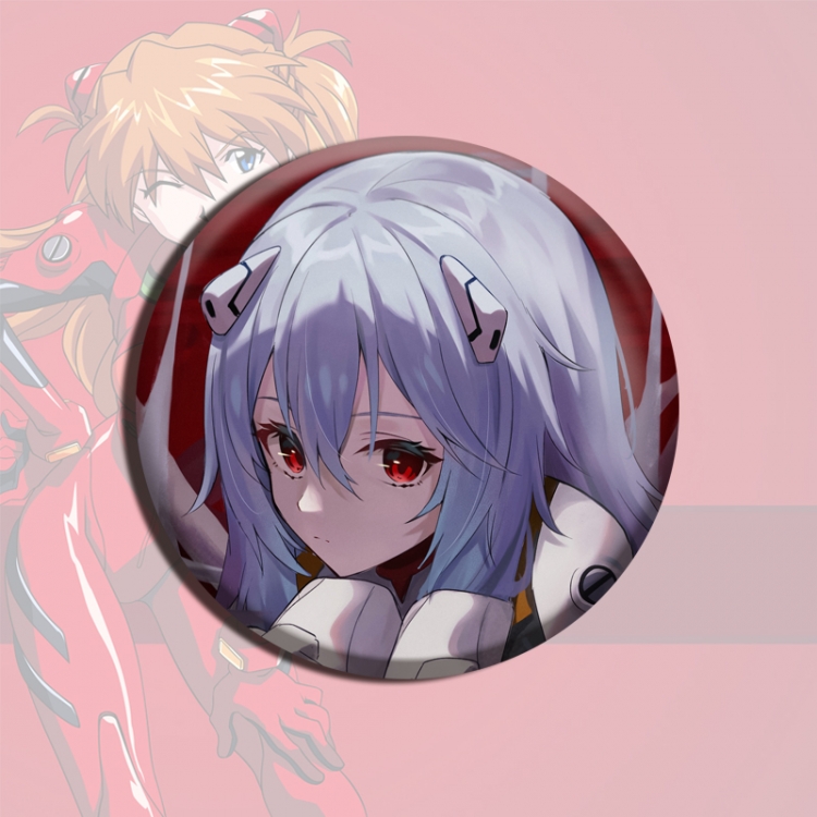 EVA Anime tinplate brooch badge price for 5 pcs