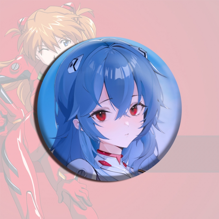 EVA Anime tinplate brooch badge price for 5 pcs