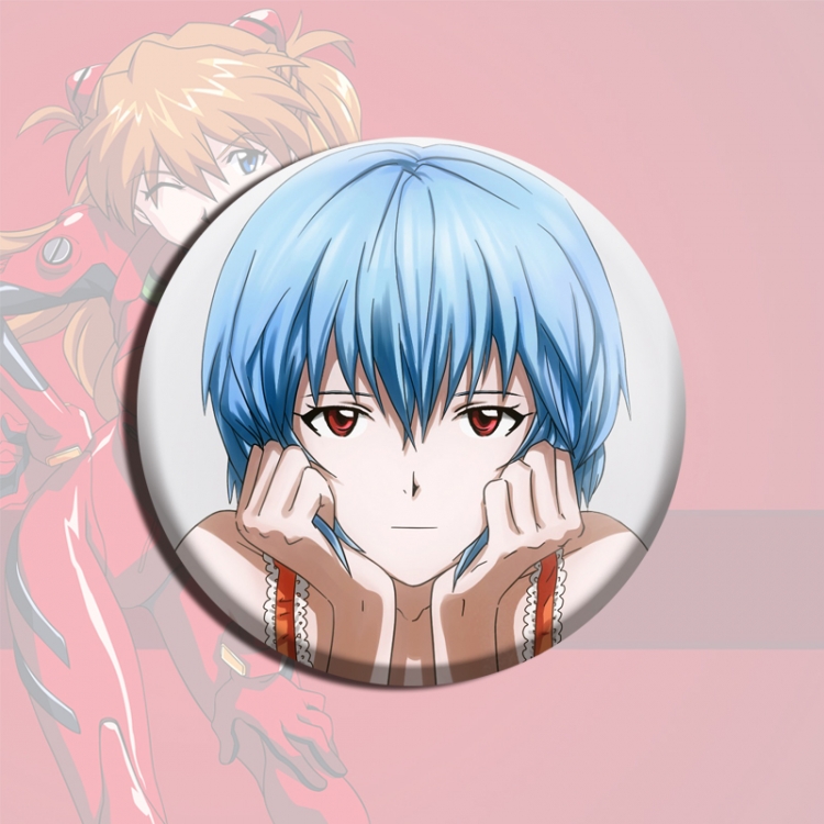 EVA Anime tinplate brooch badge price for 5 pcs