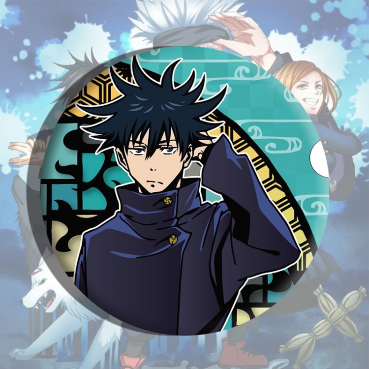 Jujutsu Kaisen Anime tinplate brooch badge price for 5 pcs