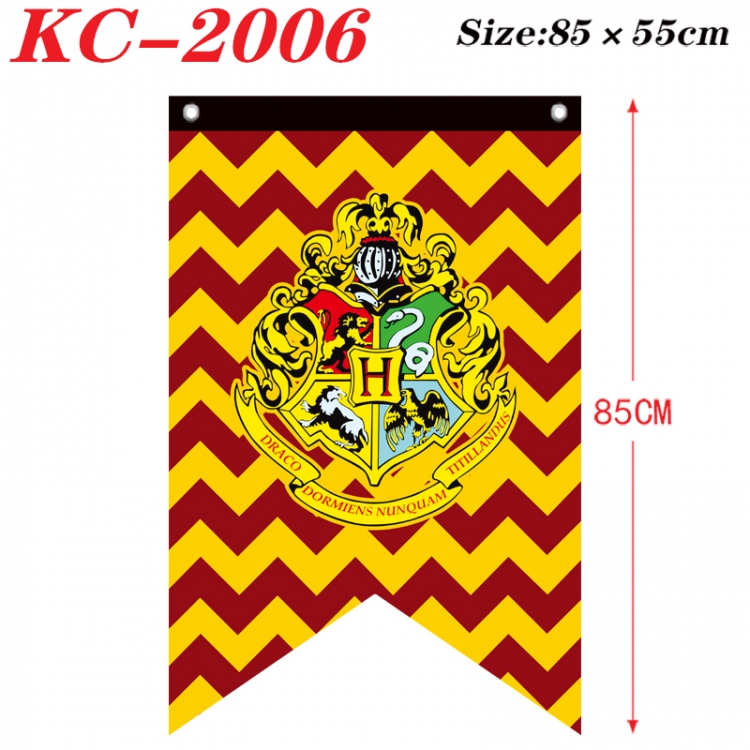 Harry Potter Anime Split Flag Prop 85x55cm  KC-2006