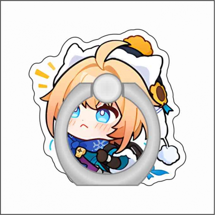 Honkai: Star Rail Anime Peripheral Acrylic Ring Buckle Phone Holder price for 5 pcs