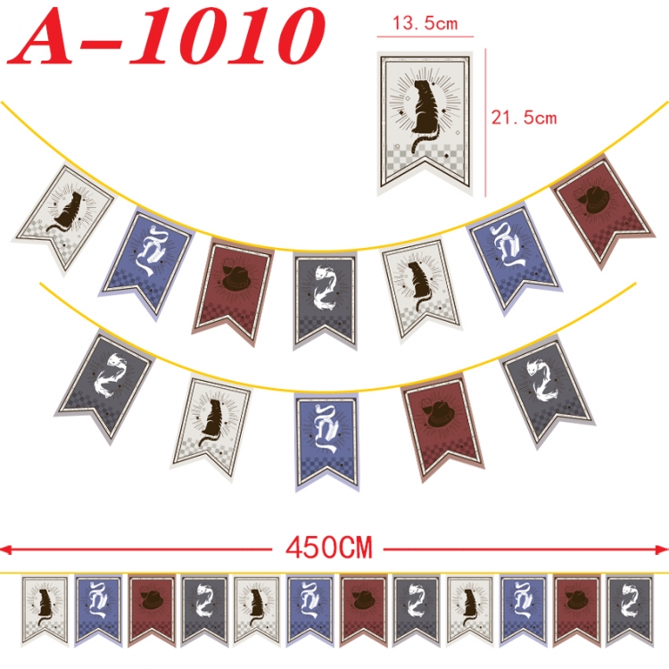 Bungo Stray Dogs Anime Halloween Christmas Flag String 450cm A-1010