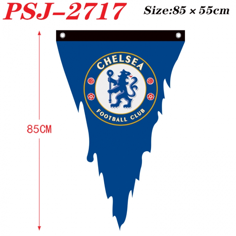 Football Anime Surrounding Triangle bnner Prop Flag 85 × 55cm PSJ-2717
