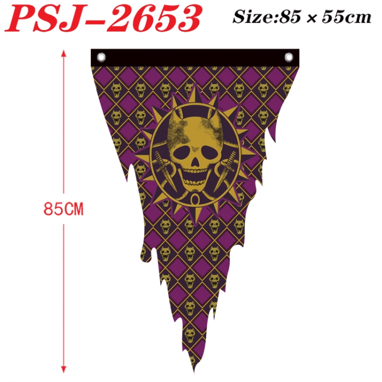 JoJos Bizarre Adventure Anime Surrounding Triangle bnner Prop Flag 85x55cm  PSJ-2653