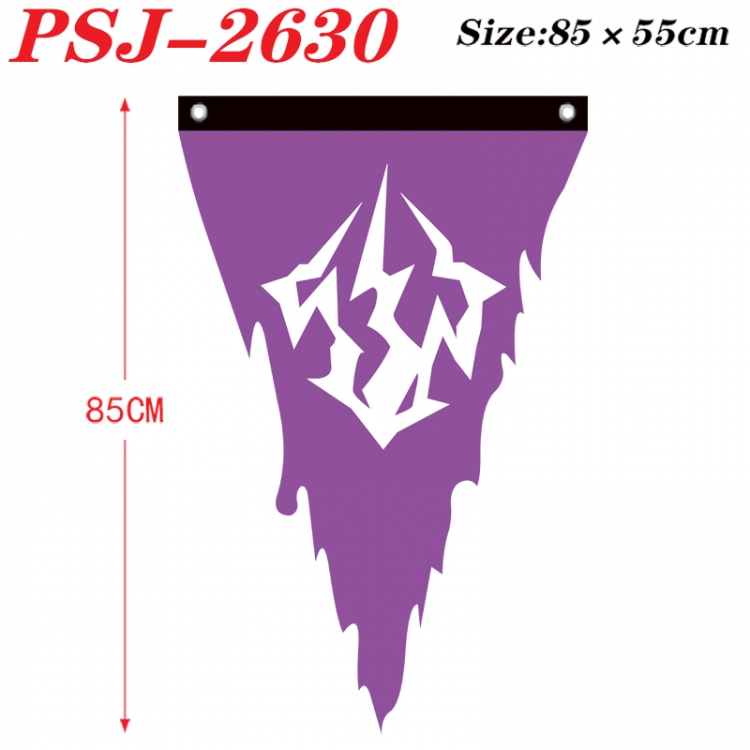 Honkai: Star Rail Anime Surrounding Triangle bnner Prop Flag 85x55cm PSJ-2630