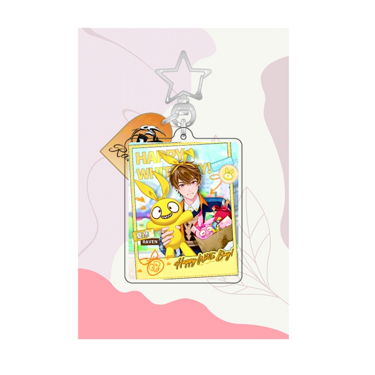 Tears of Themis Star Chain Sparkling Powder Dropping Glue 2 Pendant Keychain Pendant price for 5 pcs