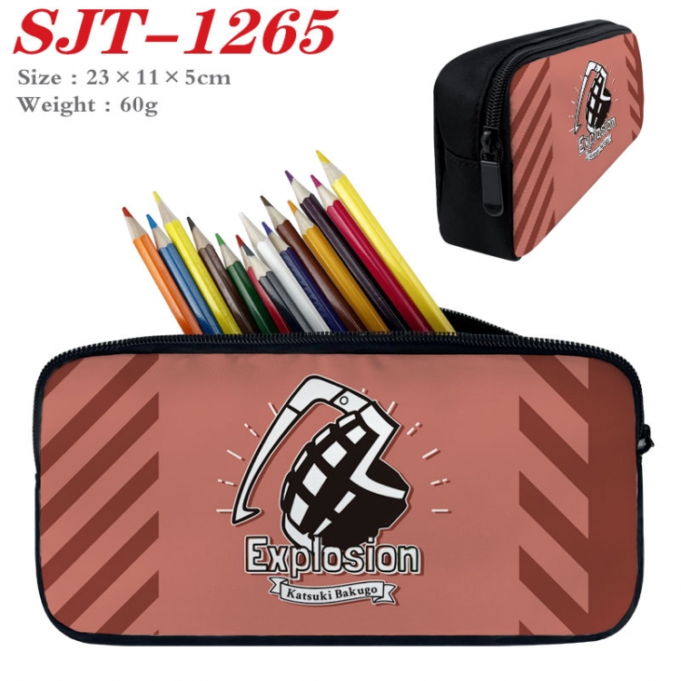 My Hero Academia  Anime nylon student pencil case 23x11x5cm SJT-1265