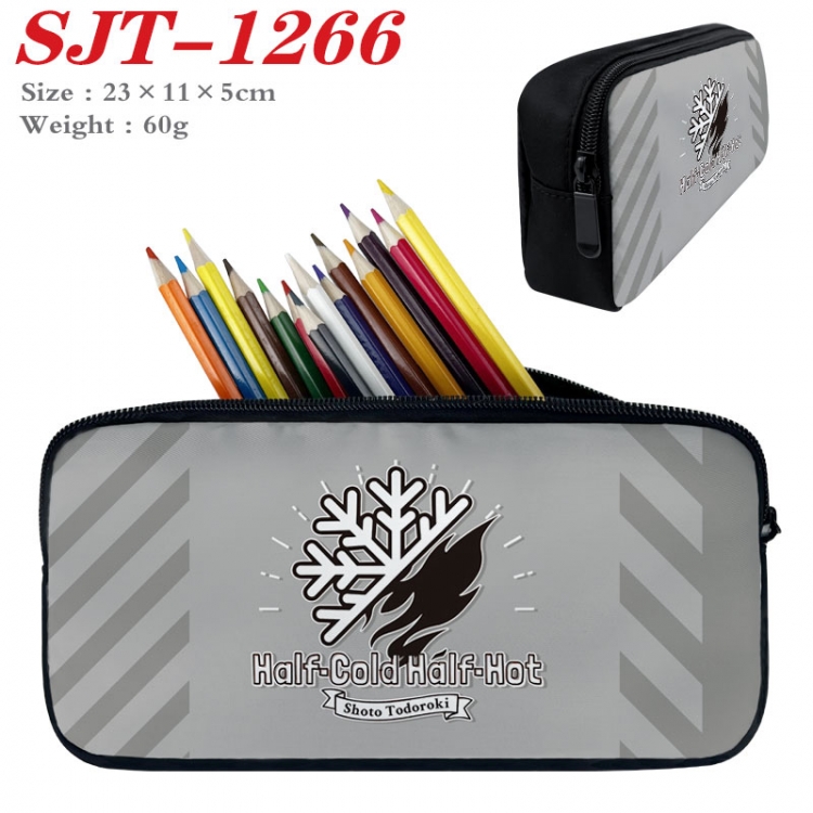 My Hero Academia  Anime nylon student pencil case 23x11x5cm  SJT-1266