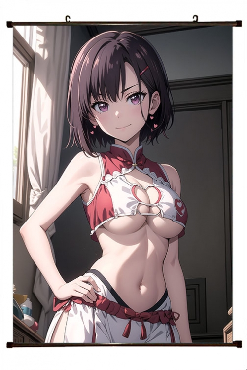 Zom 100 Anime black Plastic rod Cloth painting Wall Scroll 60X90CM  J4-85